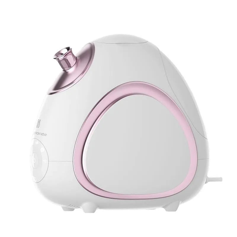 White household face aromatherapy steamer with 300mL water tank and hot cold fog modes
