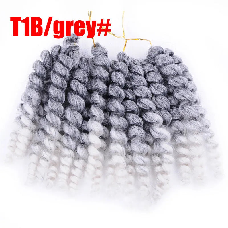 Short curly wig with Risi hairline, flat or oblique bangs, shown in a choice of 17 colours including 1B, 2, 27 and 30.