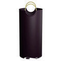Round portable trash can with 38x72cm dimensions in PP material for office and outdoor use