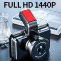 3-inch HD car DVR dash cam with dual lens for front and rear vehicle recording