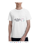 Cotton print T-shirt with relaxed fit short sleeves and crew neck