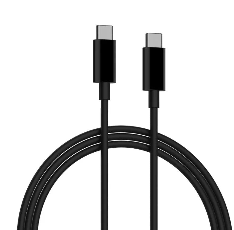 Black ZMI USB-C 65W notebook power adapter showing compact size