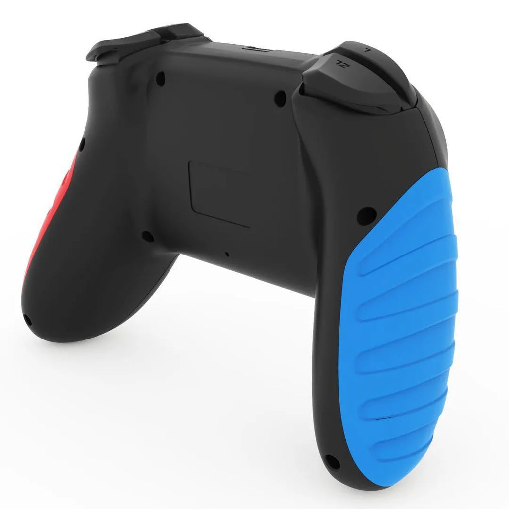 STK-7032SN wireless Bluetooth game controller with left blue right red panels for Nintendo Switch and PC