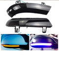 Volkswagen Golf MK5 dynamic running water LED indicator light in yellow and blue/yellow options.