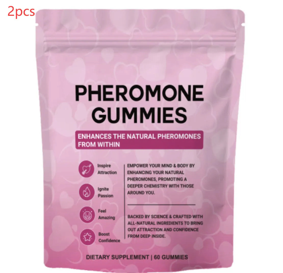 60 edible pheromone gummy tablets for household mosquito control in fruit flavour