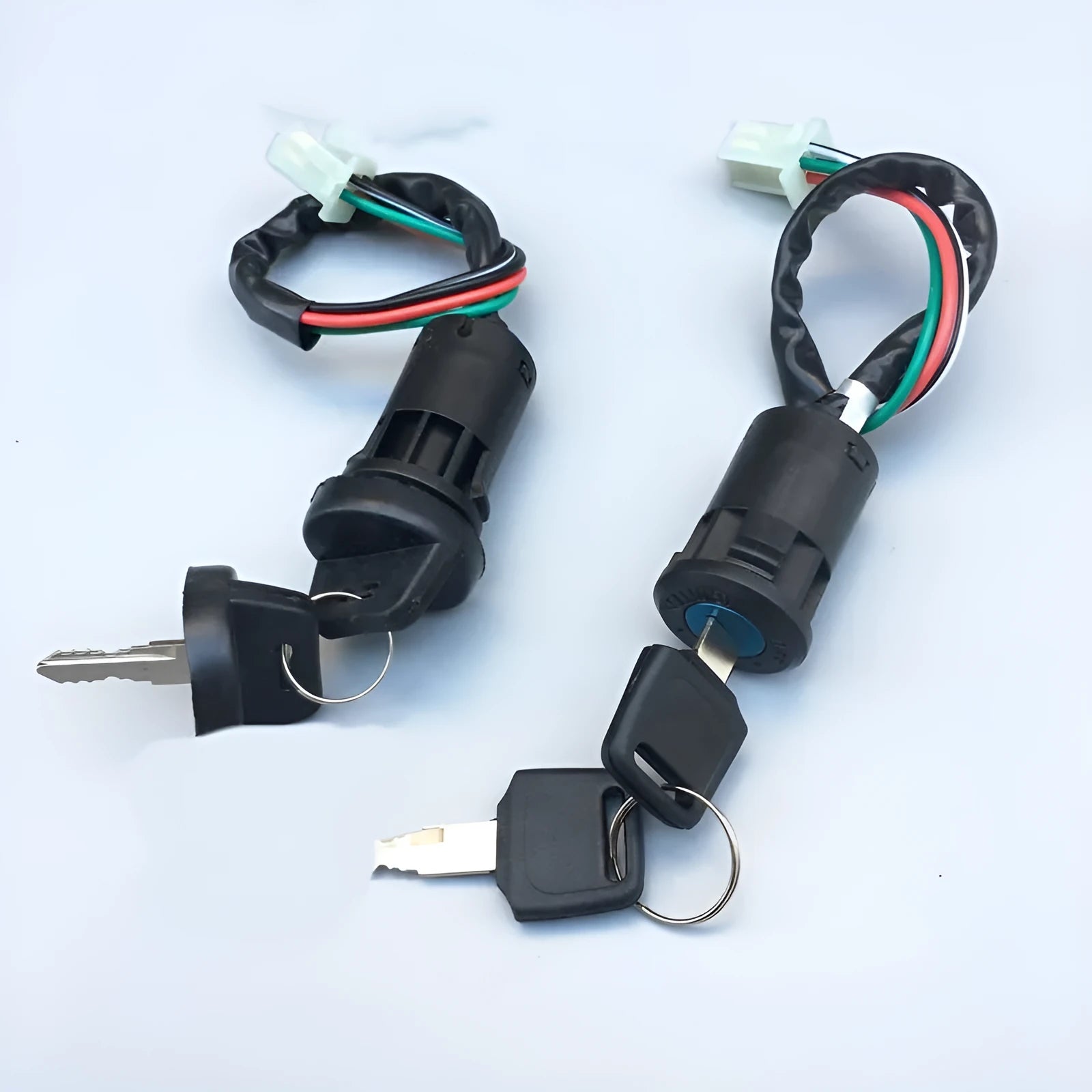 Waterproof electric door lock for car accessories with plastic housing