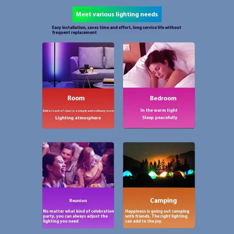USB RGB magic colour bulb with 2.4 metre wire control for flexible decorative lighting
