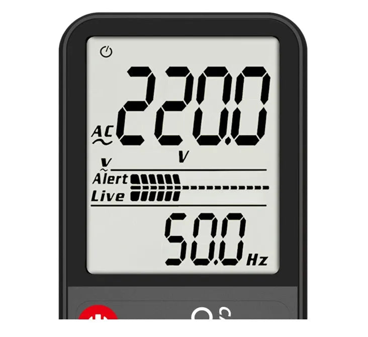 Intelligent large screen fully automatic ultra-thin digital multimeter card type 600V AC 6000 counts 14cm x 7cm x 1.5cm