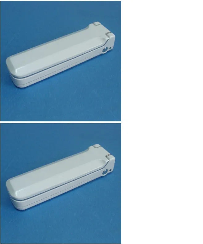 UV disinfection stick with plastic housing, L125xW35xH25mm, and induction switch