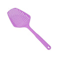 Nylon kitchen strainer with large scoop design for draining fried foods and soup