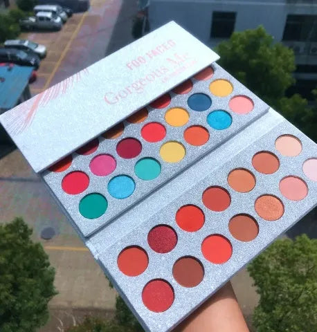 Beauty Glazed 63-colour pressed powder eyeshadow palette with shimmer and matte shades
