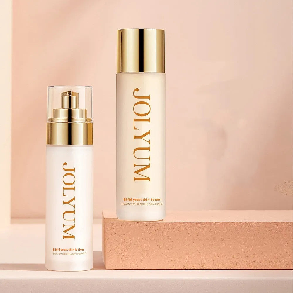Hydrating water bank essence toner and lotion set with bifid yeast 120ml and 80ml