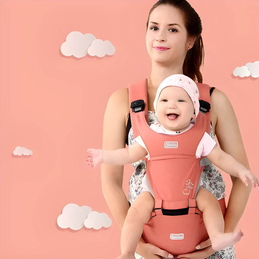 Baby waist stool carrier with EPP foam filler for infants 3-36 months