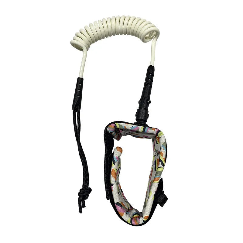 High elastic surfboard hand holding rope for surfboards and bodyboards.