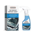 250ml car window defrosting compound bottle, 8.6 x 16.4cm, for windshield ice and frost removal