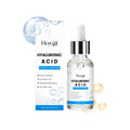 50ml bottle of hyaluronic acid and vitamin C facial serum for anti-aging skincare.