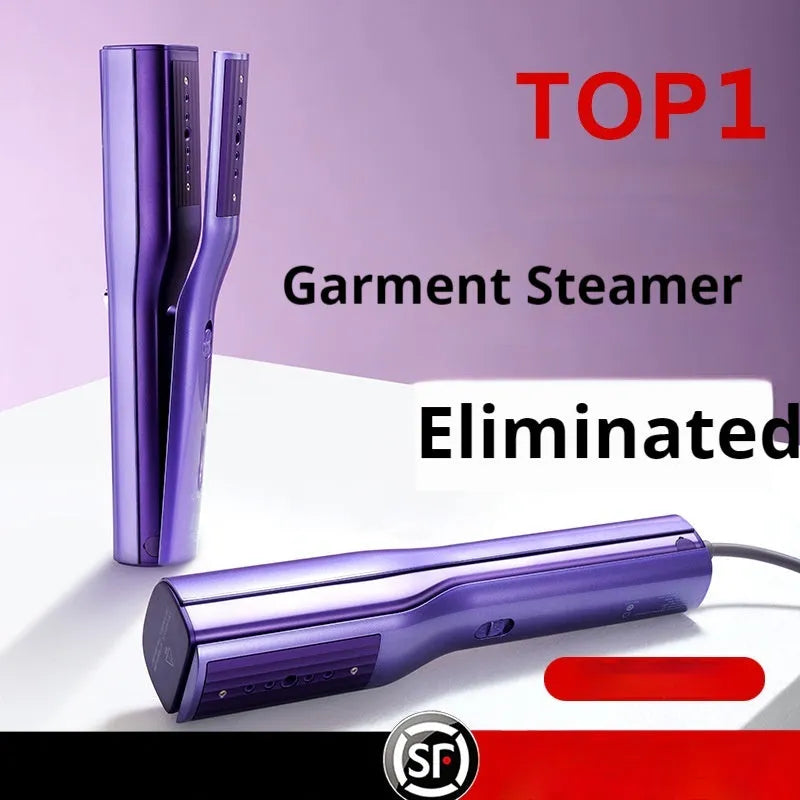 Handheld garment steamer and portable pressing machine with AI temperature control display