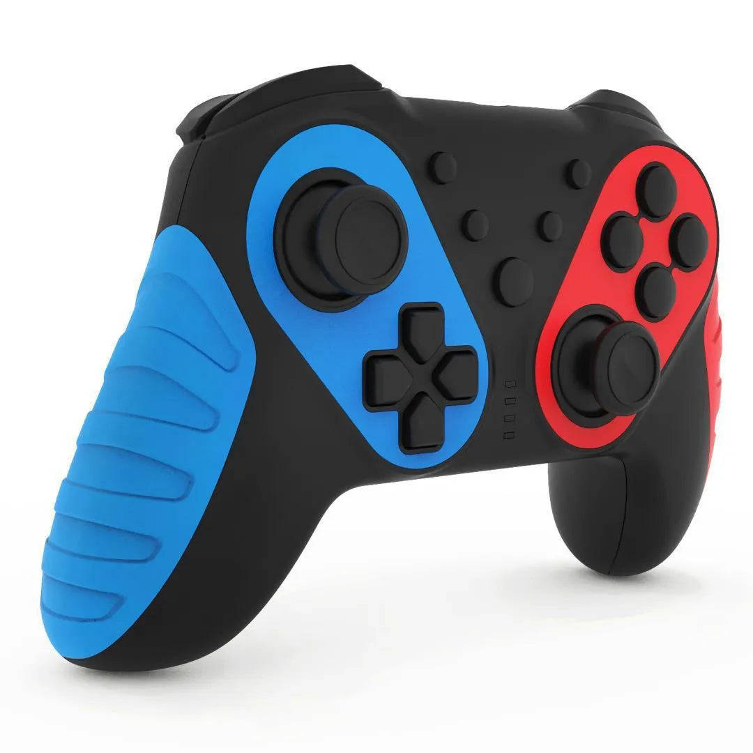 STK-7032SN wireless Bluetooth game controller with left blue right red panels for Nintendo Switch and PC