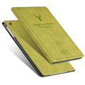 Flat protective cover for iPad, clamshell, PC and imitation leather, colour selected