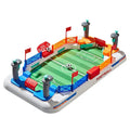 Children's table football double battle set in Football colour with ABS construction and two goals