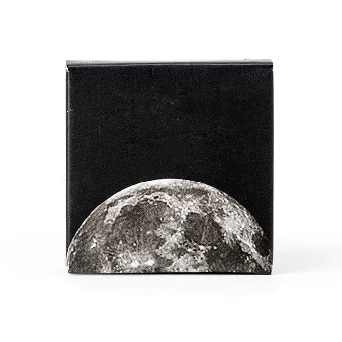 Boxed set of 45 black moon phase and planet calendar self-adhesive stickers for planners.