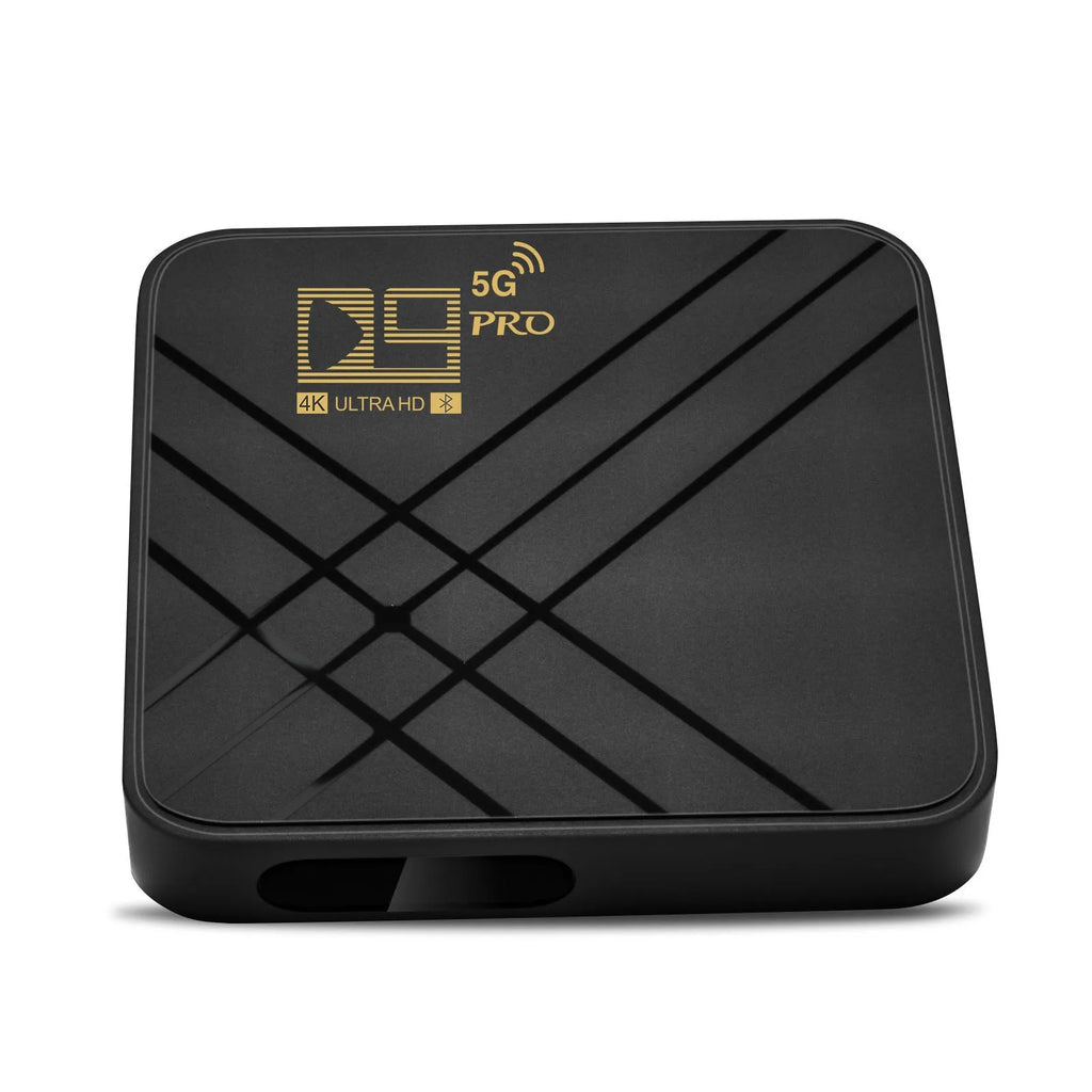 Android set-top box 4K TV box with dual-band WiFi and remote