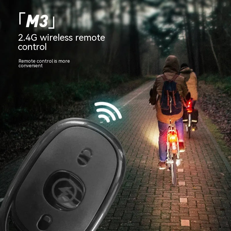 Strobe light remote control kit with four 5W ABS lights for car motorcycle bicycle modification