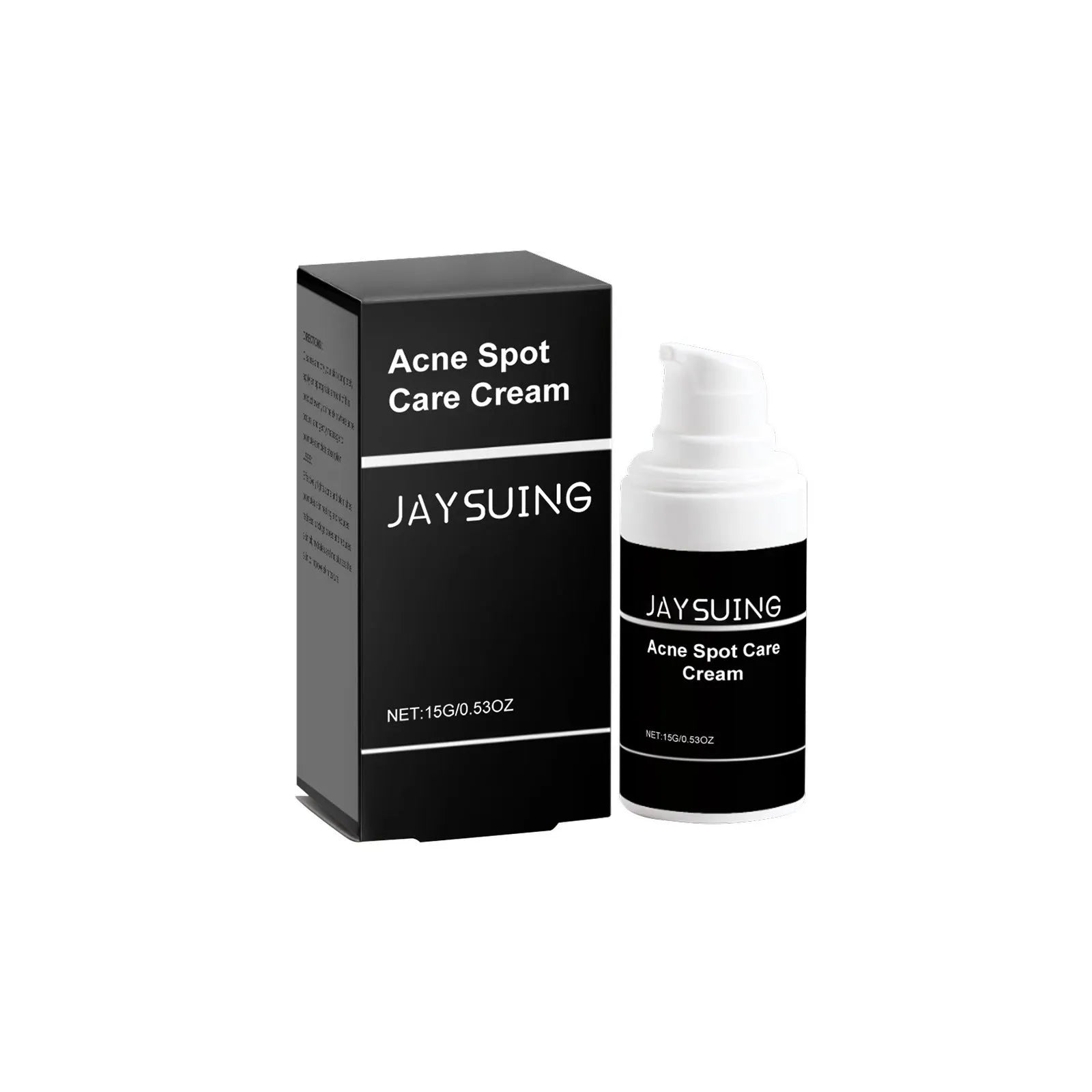 15g tube of hydrating acne cream with mint leaf, tea tree oil and aloe leaf ingredients