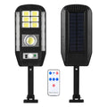 Outdoor solar street light with colourful warning, 20W COB, IP65, European style for garden use
