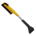 Yellow multifunctional snow shovel 68cm length for automotive snow removal made of ABS EVA aluminium alloy