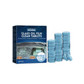 Box of 30 car oil-removing film cleaning effervescent tablets for vehicle glass