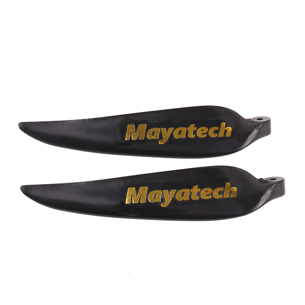 Black folding kayak paddle with quick-disassembly fittings, showing PE blade.