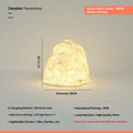 Outdoor stone resin floor lamp with warm light, IP65 waterproof, Model A 30x40cm