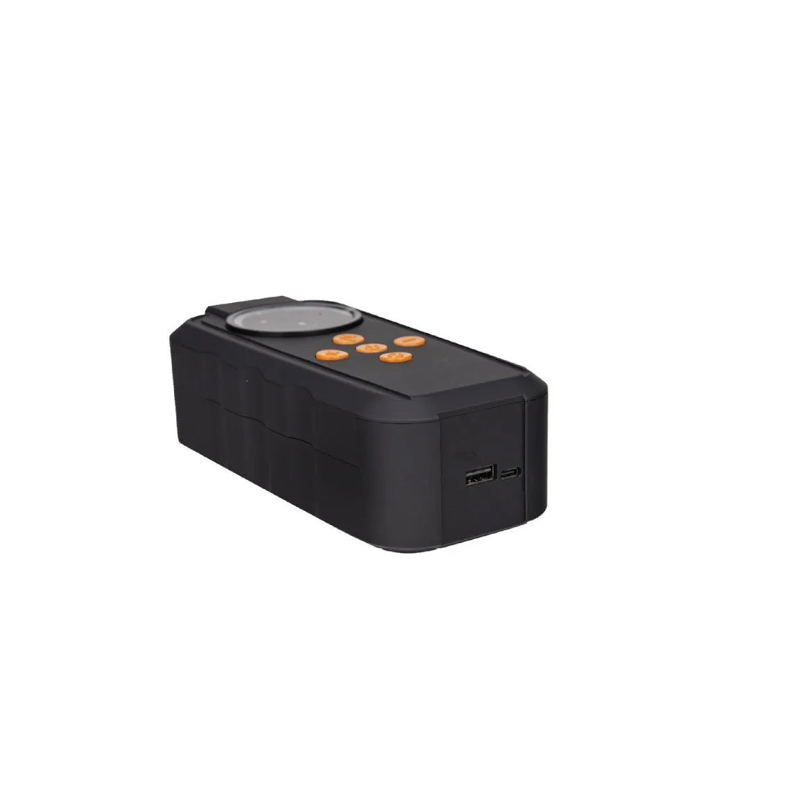 Portable 12V 6-in-1 emergency air pump integrated machine with lighting and tyre pressure gauge