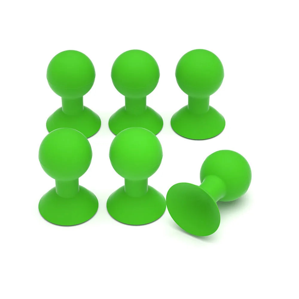 Creative solid colour silicone octopus ball mobile phone holder on desk