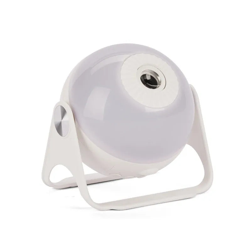 Galaxy projector starry sky night light with focus adjustment, PVC shade, and colour discs