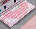 Red Dragon K616 three-mode mechanical keyboard with hot-swap red axis RGB backlight and multimedia keys