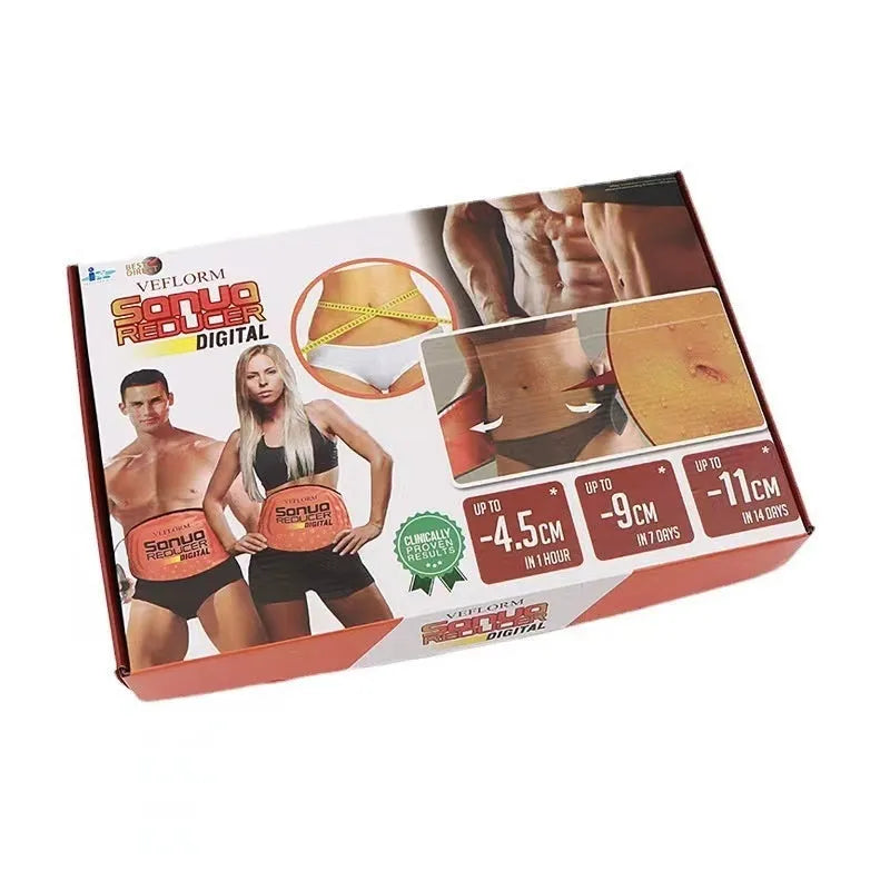 Hot compress massage waist support belt for yoga with adjustable sizing options