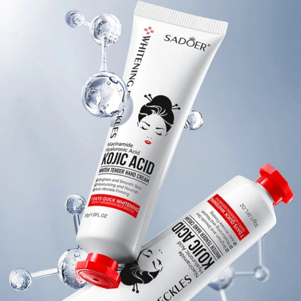 Kojic acid hand cream 30g tube for white skin rejuvenation and autumn winter moisturising