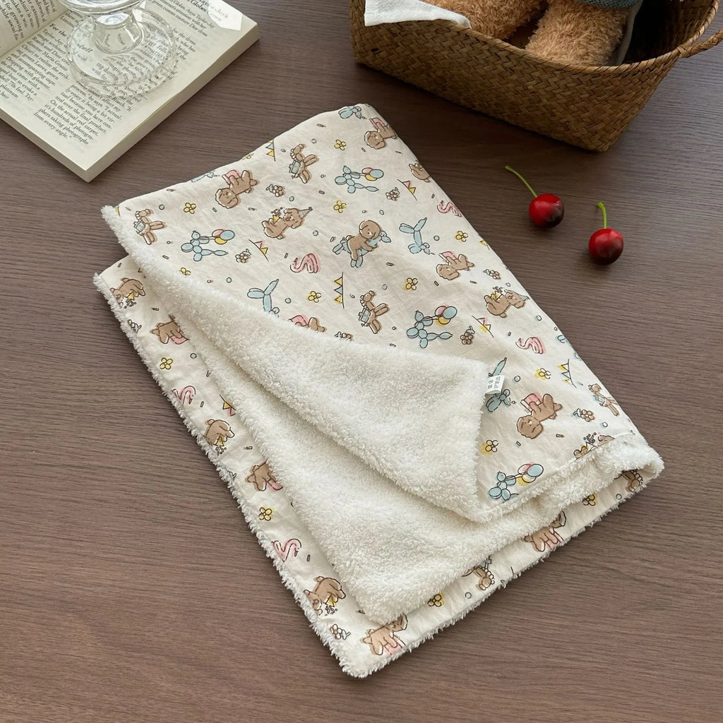 Cloth cat bed set showing pillow and two quilts in different sizes for feline sleeping