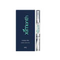 White antibacterial nail repair pen with a clear ingredient label showing tea tree oil and undecylenic acid.