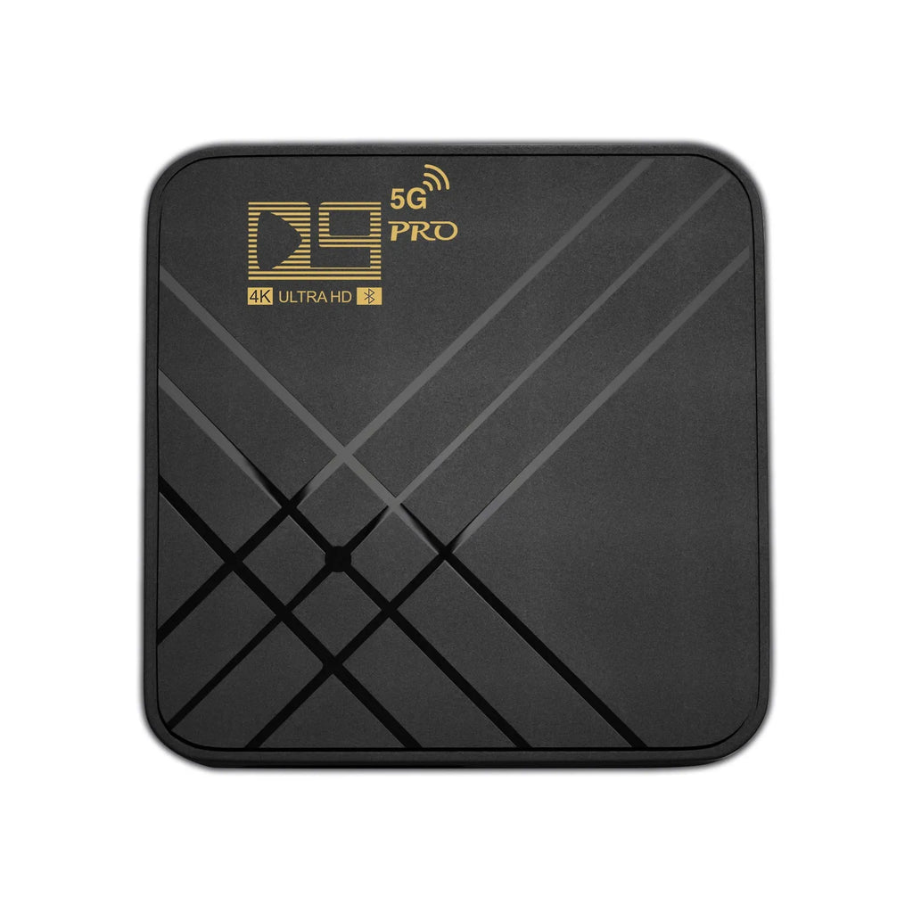 Android set-top box 4K TV box with dual-band WiFi and remote