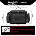 Luya crossbody multi functional fishing storage bag in Camouflage M colour made from Oxford cloth