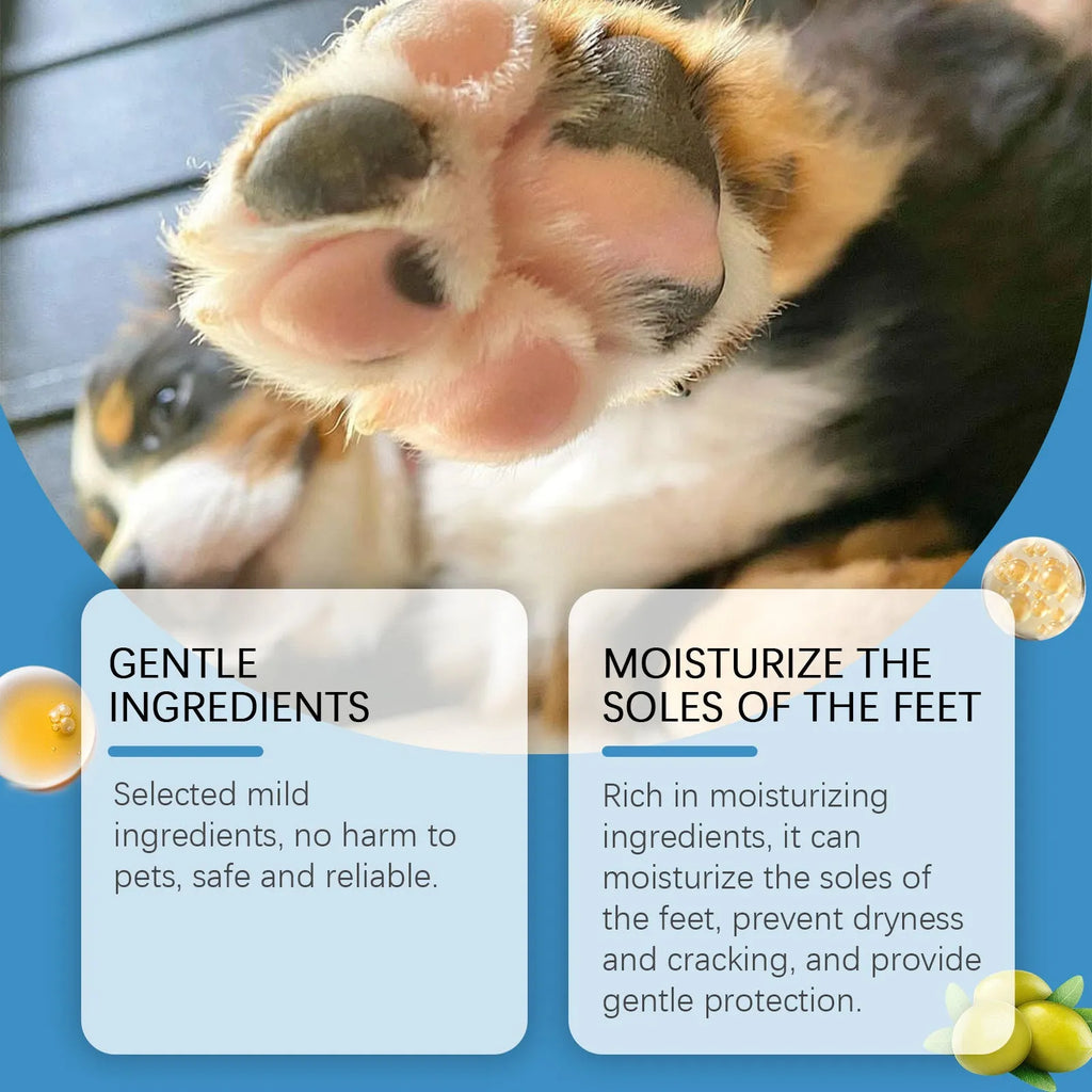 30g tube of pet foot care cream for dogs and cats with moisturising ingredients