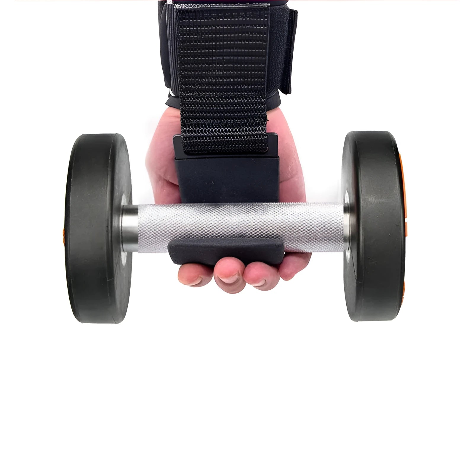 Black power hook horizontal bar made of EVA material for weightlifting grip support