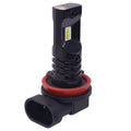 H11 H8 CSP 80W high power LED car front fog lamp with aviation aluminium body and six LED chips.