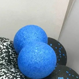 Mini EPP peanut massage ball in 8cm size on a flat surface, for balance training and muscle massage