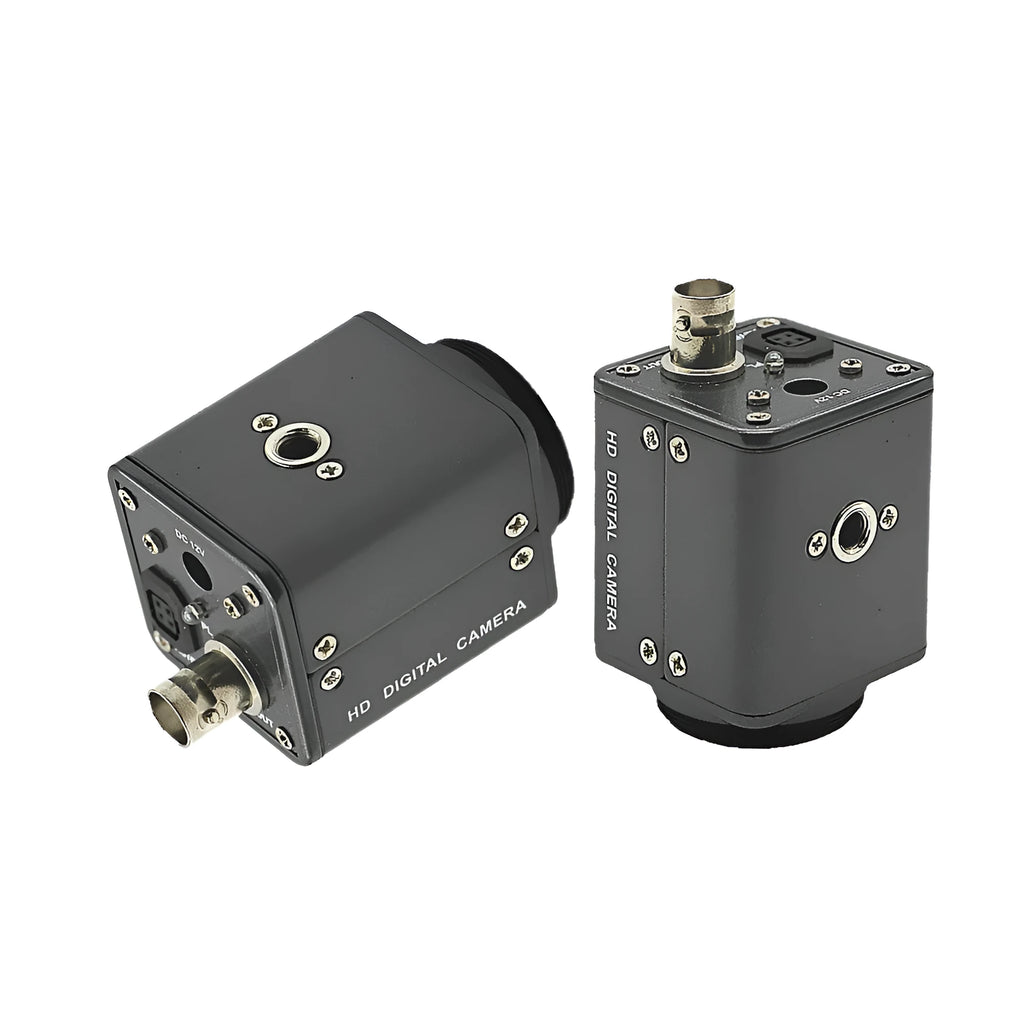 HC-109 mini mechanical industrial gun camera with metal housing and compact design