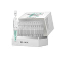 Moisturising nursing solution with 30 disposable sachets in compact packaging