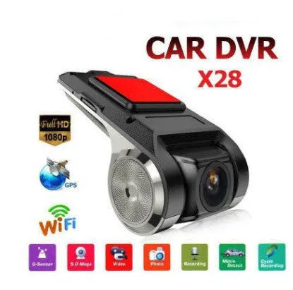 Black Anytek USB hidden recorder car DVR with 1080p camera, WiFi, GPS logger and 150-160 degree view angle